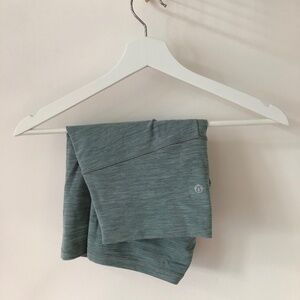 Lululemon Align High-Rise Short 8” in HEATHERED TIDEWATER TEAL size 8